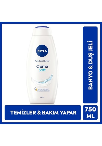 Creme Soft Duş Jeli 750ml Ve Stick Deodorant Derma Control Clinical 50ml, 96 Saat Anti-perspirant Diğer 21378056