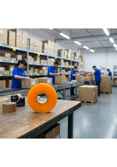 Büyük Rulo 45mm X 925m Makine Bandı Paketleme Bandı M3 1
