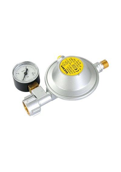 Gok Karavan/tekne Regülatör Basicone Stg2 Düz G12-g1/4 Manometreli