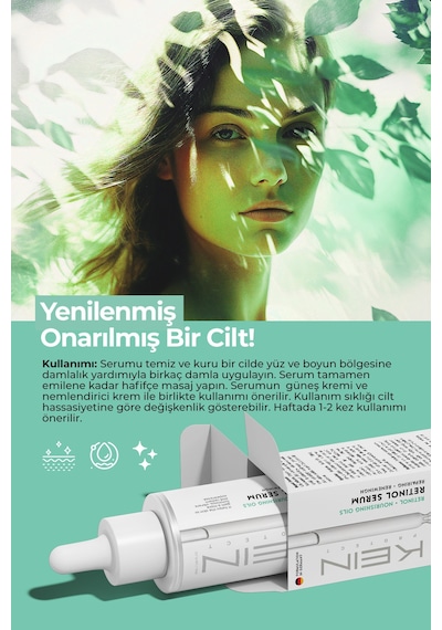 Ton Eşitleyici,leke Karşıtı Aydınlatıcı Retinol Serum 50ml