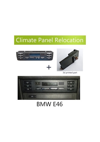 Bmw E46 İçin Çift Dın Klima Yer Değiştirme Çerçevesi Ucuz Çözüm