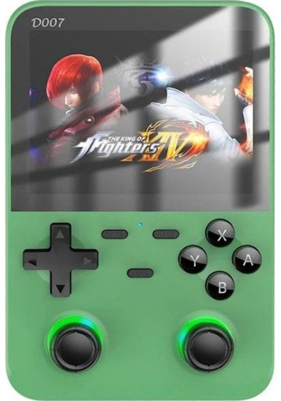 Cosmostech D007 Plus Android Taşınabilir Retro El Atarisi 10.000+ Oyun Yeşil