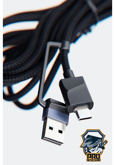 Apple Uyumlu iOS Watch Çoklu Şarj Kablosu 4in1 Süper Hızlı Şarj 60w Usb'den Type-c'/lightning'e Type-c'den Type