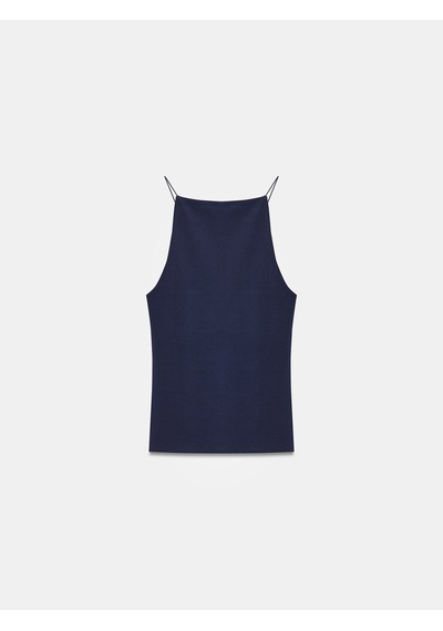 Dilvin 21020 Halter Yaka Top-k.lacivert K.lacivert