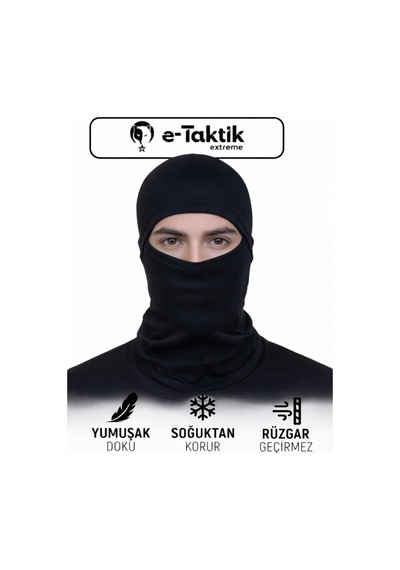 Siyah Fonksiyonel Operasyon/kar Maskesi Boyunluk Siyah1 - 74677528 Siyah1