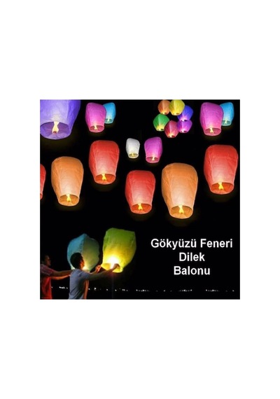 Dilek Feneri - Uçan Balon - Gökyüzü Feneri Diğer