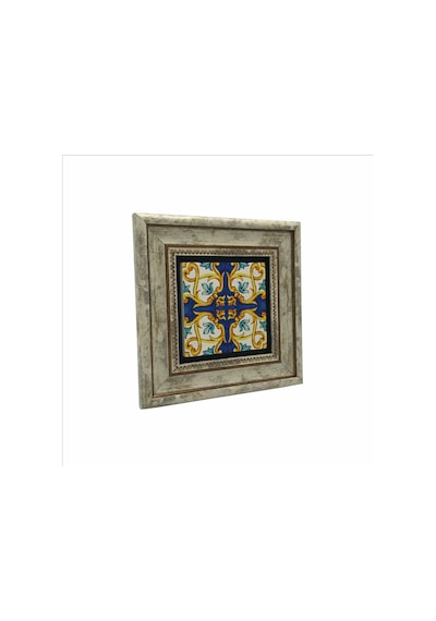 İtalyan Deseni Baskılı Taş Tablo 20x20 685