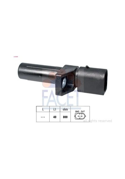 Mercedes Ml320 W163 Krank Sensoru 1998-2003 Facet 90608