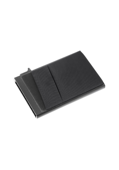Valkyrie Premium Slim Metal Otomatik Kartlık Rfıd Korumalı, Mekanizmalı, 10+ Kart Kapasiteli Siyah Siyah