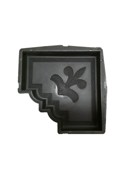 Plastik Parke Taşı Kalıbı Tekli Orkide Çerçeve 1 4,5 Cm (10 Ad)