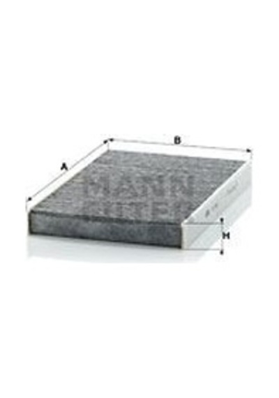 Mann-av Polen Fıltresı Daıly 2,3 3,0 Iv V 06 14 Karbonlu AOD-MANN CUK2952