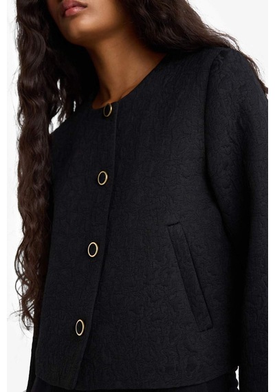 Defacto Regular Fit Blazer Ceket F9130ax25wnbk81 Siyah