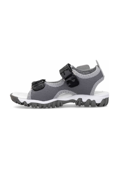 Elit Şa-p-022-25y Patik Erkek Çocuk Düz Sandalet Gri Gri