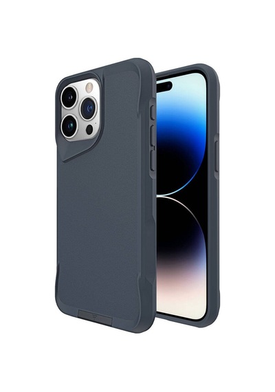 Zeyline Apple Uyumlu iPhone 15 Pro Max Zore Airbag Kenarlı T-max Mat Standlı Kapak-siyah