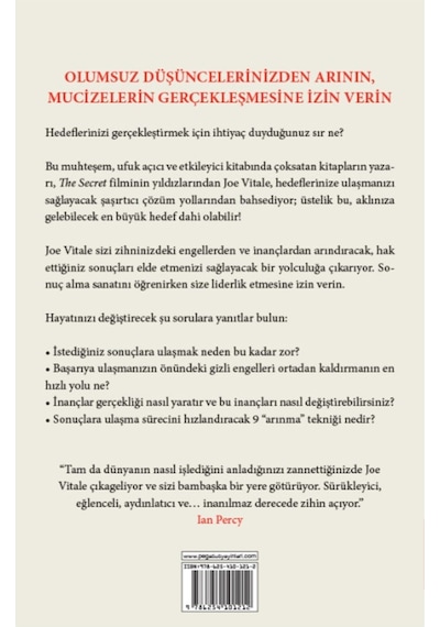 Sonuç Alma Sanatı - Joe Vitale - Pegasus Yayınları Ağustos 2021