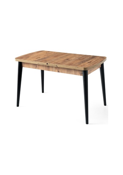 Milano Mdf Açılır Mutfak Masa Sandalyeli Takım 75 130cm 001