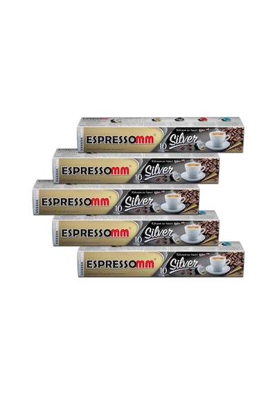 Espressomm Nespresso Uyumlu Silver Kapsül Kahve 50 Adet
