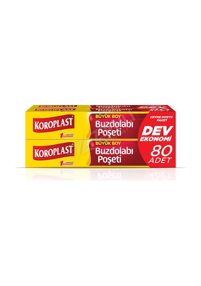 5 Adet Koroplast Buzdolabı Poşeti Büyük Dev Ekonomi 80 Li