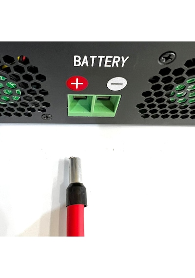2 Adet 25 Mm2 Akü Paralel Bağlantı Kablosu Yüzüklü 200 Cm Uzunluk