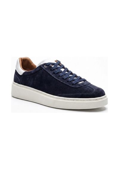 Marcobranchını Bağcıklı Düz Kalın Taban Erkek Sneaker Ayakkabı 061157m Lacivert