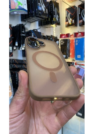 Apple Uyumlu iPhone16 Kamera Korumalı Mat Magsafe Wireless Şarj Destekli Renkli 45654