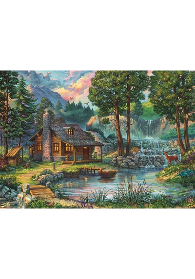 Art Puzzle Masal Evi 1000 Parça Puzzle