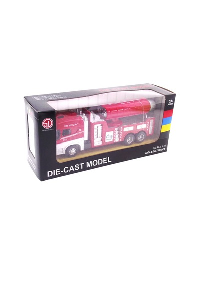 Die Cast Model Çek Bırak Duman Emici İtfaiye Kamyonu