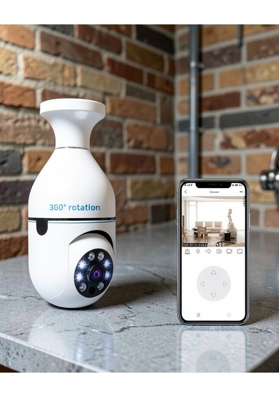 Akıllı Güvenlik Kamerası Dönebilen Wifi Bağlantılı Uuczlfs2kamera3