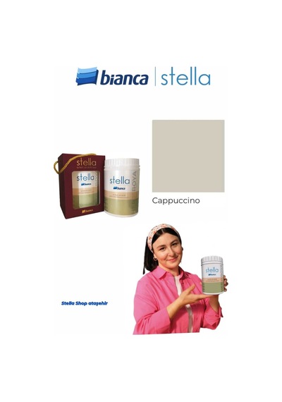 Stella Su Bazlı Saf Akrilik Boya 500ml - Cappuccino