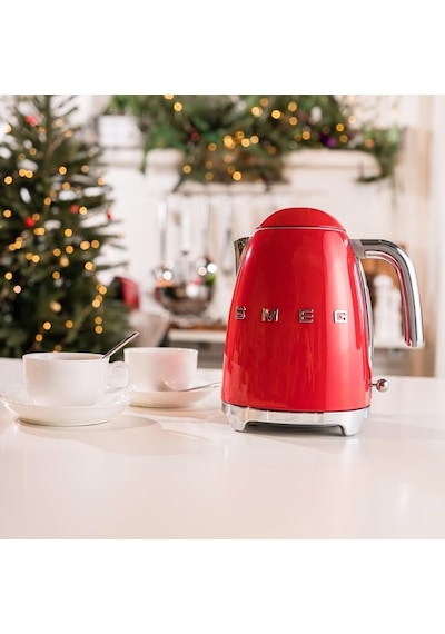 Smeg KLF03RDEU 1.7 LT Paslanmaz Çelik Su Isıtıcı Kettle