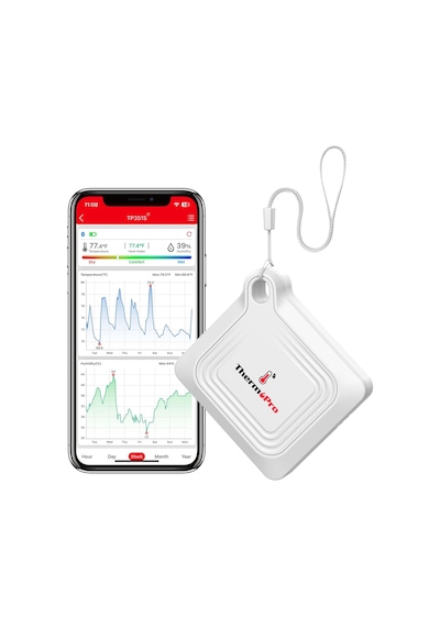 Thermopro Tp351 Telefon Kontröllü 79m Menzilli Indoor Termometre