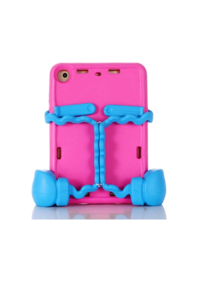 Mini 5 Uyumlu Zore Eva Boxer Tablet Silikon-Pembe koyu Pembe koyu