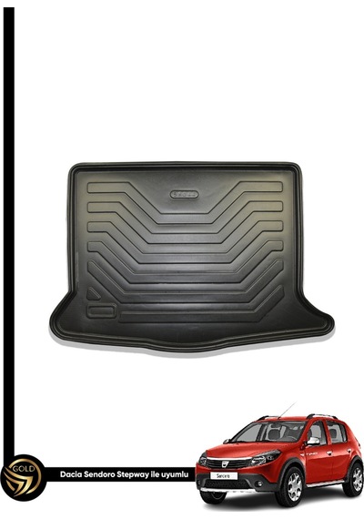 Dacia Sandero 3d Havuzlu Paspas 2008-2020 + Bagaj Havuzu Kauçuk Set Nova