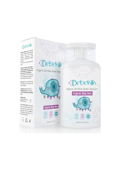 Organik Sertifikalı Aloe Vera Bebek Ve Çocuk Şampuanı 300 Ml