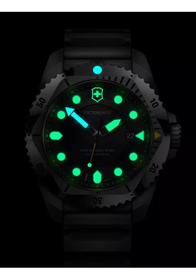 Victorinox Dive Pro Quartz Vs 241990 Altın - Mavi