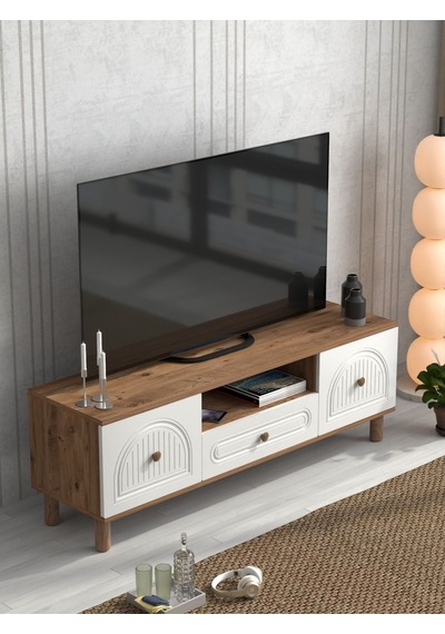 Bohem Tv Ünitesi 150 Cm N Çizgili Mdf Kapak Atlantikçam