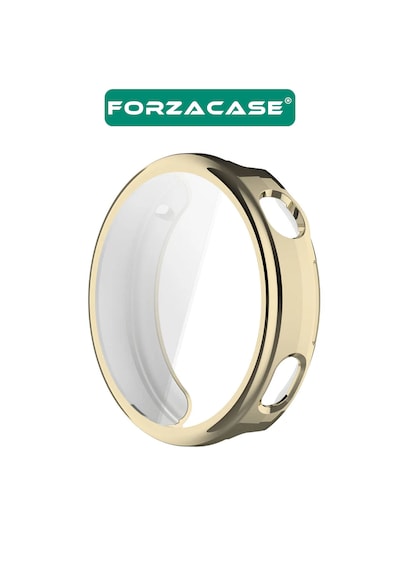 Forzacase Huawei Watch Gt6 41mm İle Uyumlu Önü Kapalı Ekran Korumalı Silikon Kılıf - Fc010 Rose Gold