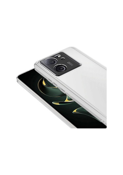 Zore Mi 13t Pro Kılıf Nano Oleofobik Özellikli Sert Arka Yüzey Ogaa Droga Kapak - Renksiz