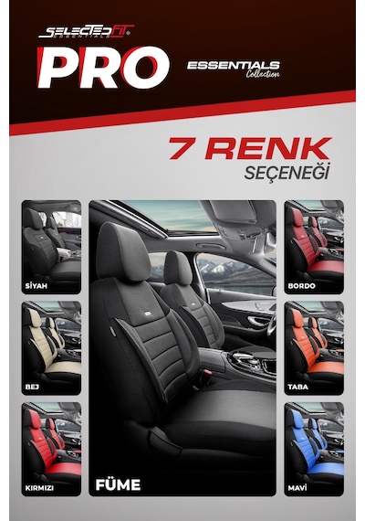 Selectedfit Pro Design Universal Oto Koltuk Kılıfı 27300790