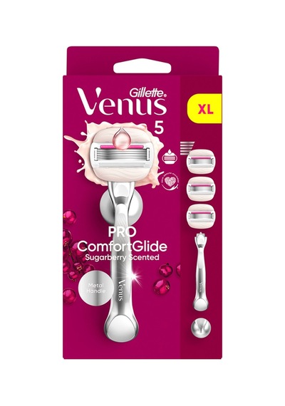 Gillette Venus Pro Comfort Glide Sugarberry Tıraş Makinesi Tarı