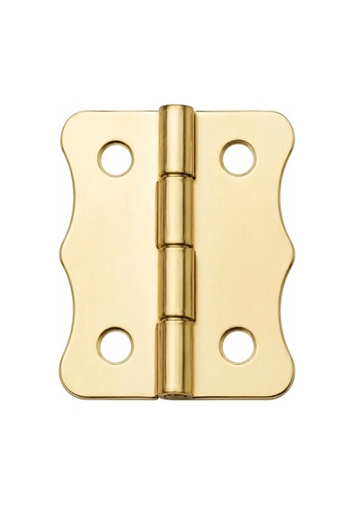 Lb Sarı 100 Adet Papatya Menteşe Düz 30x23 Mm - Dekoratif Çerçeve Fener Kutu Menteşesi