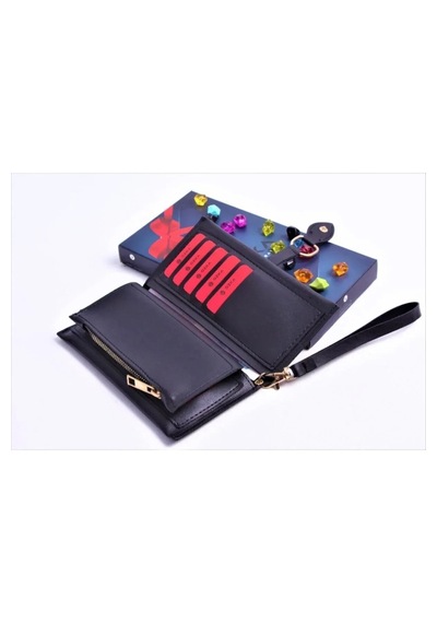 Ozka Leather Collection Kadın Siyah Damla Klipsli Cüzdan Sıyah