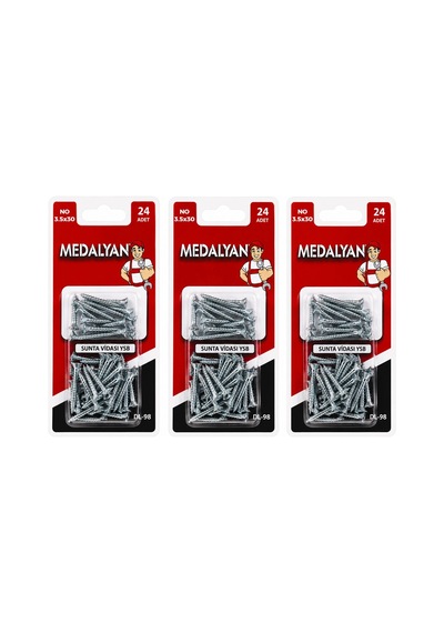 288 Adet 3.5x30 12x24pcs Sunta Vidası Bx40 1