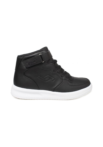 Jump 16309 Erkek Bilekli Sneaker SİYAH BEYAZ Beyaz - Siyah