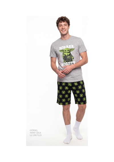 Penti Erkek Renkli Lic-grogu Pijama Takımı Çok Renkli
