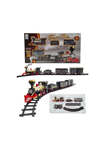 Işıklı Sesli Çıkaran 14 Pcs Tren