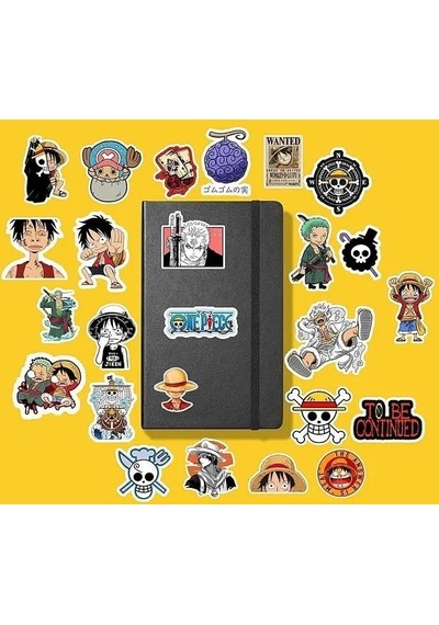 One Piece Sticker Paketi/bullet Journal Defter Çıkartma Ajanda Laptop Etiket Abanoz