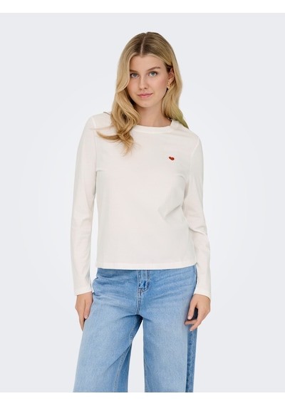 Only Jdy Bayan Uzun Kolu Sweat 15359938 Beyaz