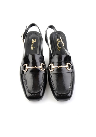 Siyah Kadın Loafer Ayakkabı K01641023142