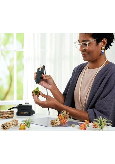 Worx Wx746.9 Makerx 20volt Profesyonel Sıcak Mum Silikon Tabancası + 10 Silikon Akü Dahil Değildir